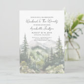 Invitation Week-end dans les bois (Debout devant)