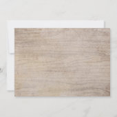 Invitation Week-end dans l'invitation à la bachelorette en bo (Dos)