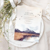 Invitation Week-end de Bachelorette à l'aquarelle moderne sur