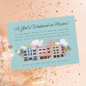 Invitation Week-end de Bachelorette Miami Beach
