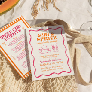 Invitation Week-end de célibataire : itinéraire soleil et Spr