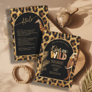 Invitation Week-end de célibataire Safari Filles en Liberté I