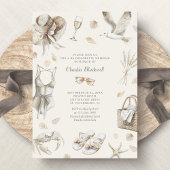 Invitation Week-end de célibataire tropical sur la côte de pl