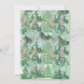 Invitation Week-end de enterrement de vie de jeune fille à la (Dos)