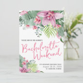 Invitation Week-end de filles de plage Enterrement de vie de (Debout devant)