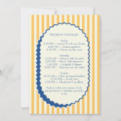 Invitation Week-end de jeune fille (Dos)