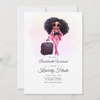 Week-end de jeune fille afro-américaine
