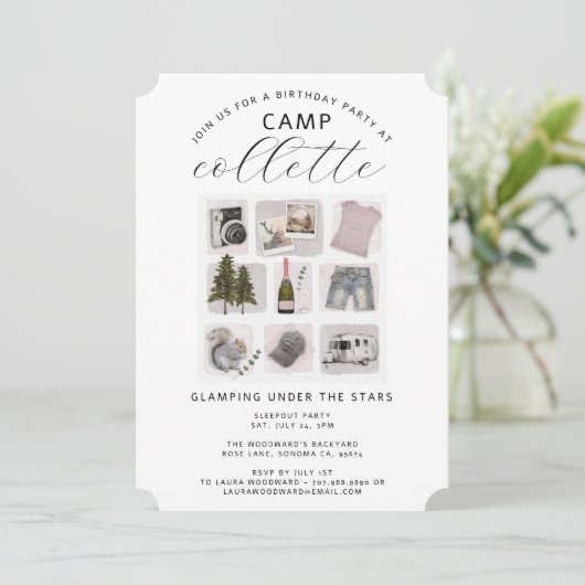 Invitation Week-end de la Fête du Glamping (Debout devant)