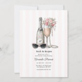 Invitation Week-end d'enterrement Bach & Boujee Monogram (Devant)