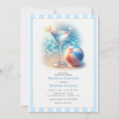 Invitation Week-end d'enterrement Bikinis et Martinis (Devant)