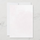 Invitation Week-end d'enterrement de vie de jeune fille à l'a (Dos)