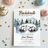 Invitation week-end d'enterrement de vie de jeune fille en sk