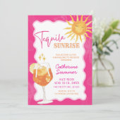 Invitation Week-end d'enterrement de vie de jeune fille Tequi (Debout devant)