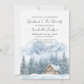 Invitation Week-End Des Filles À La Bois Bachelorette Party (Devant)