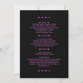 Invitation Week-end du Las Vegas Strip Bachelorette Party (Dos)