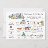 Invitation Week-end entre filles | Noël à New York (Devant)
