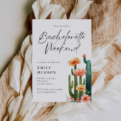Invitation Week-end Fiesta Bachelorette