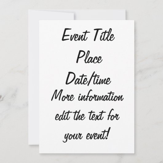 Invitation Week-end filles (Dos)