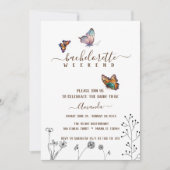 Invitation Week-end minimaliste entre filles (Devant)