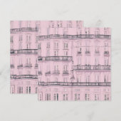 Invitation Weekend a Paris (Devant / Derrière)