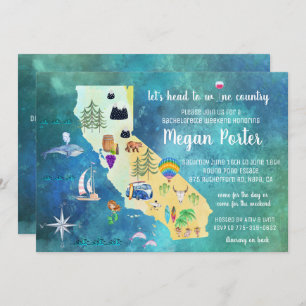 Invitation Weekend de bachelorette