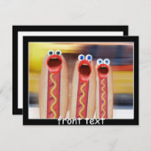 Invitation Weenie (Devant / Derrière)