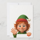 Invitation Welcome Elf Party | North Pole Arrival Celebration (Dos)