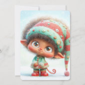Invitation Welcome Elf Party | North Pole Arrival Celebration (Dos)