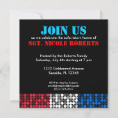 Invitation "Welcome Home Hero" (Dos)