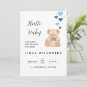 Invitation Welcome Little One (Debout devant)