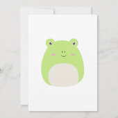 Invitation Wendy The Frog Squishmallow Birthday Party (Dos)