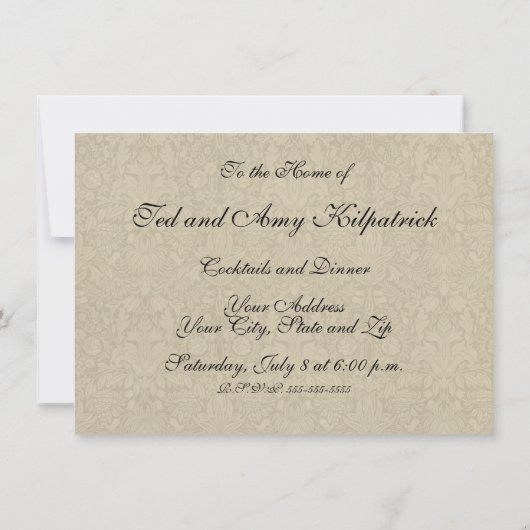 Invitation Western Buffalo Bill Wild West (Dos)