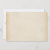 Invitation Western Comment l'Occident a été un 1er anniversai (Dos)