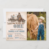 Invitation Western Comment l'Occident a été un 1er anniversai (Devant)