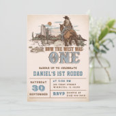 Invitation Western Comment l'Occident a été un premier annive (Debout devant)