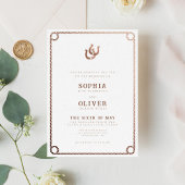 Invitation Western Cowboy Pays Mariage rustique