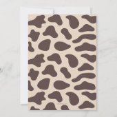 Invitation Western Cowboy Premier Rodeo Boys Anniversaire (Dos)