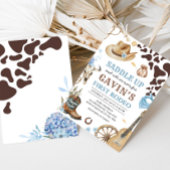 Invitation Western Cowboy Premier Rodéo fête d'anniversaire