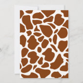 Invitation Western Cowboy Rocking Horse Boy Baby shower (Dos)