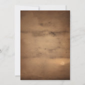 Invitation Western Cowboy Silhouette Graduation Celebration  (Dos)