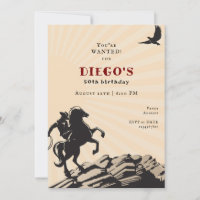 Western Cowboy Vaquero Wild West Adulte Anniversai
