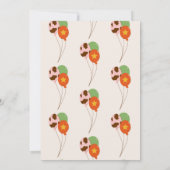 Invitation Western Cowgirl First Rodeo Anniversaire Invitatio (Dos)