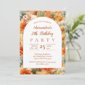 Invitation Western Desert Birthday Party (Debout devant)