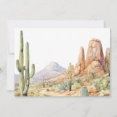 Invitation Western First Birthday Photo Thank You (Dos)