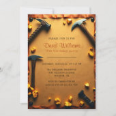 Invitation Western Miner Party Gold Mining Anniversaire (Devant)