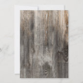 Invitation Western Papado Picado Quinceanera fête d'anniversa (Dos)