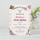 Invitation Western Premier anniversaire Rodeo (Debout devant)
