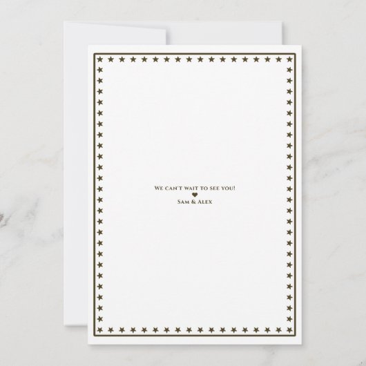 Invitation Western Rodeo Bridal Couples Douche (Dos)