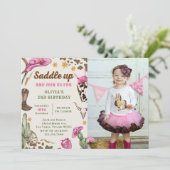 Invitation Western Saddle Up Et Rejoignez-Nous Pour Photo Ann (Debout devant)