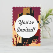 Invitation Western Southwest Pueblo WPA National (Debout devant)